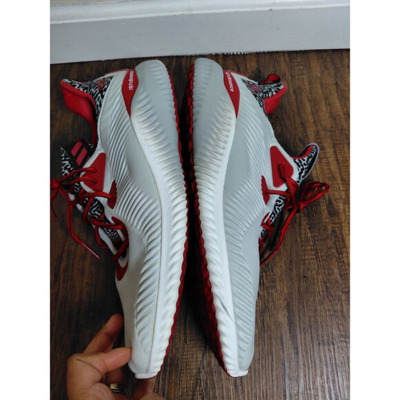 adidas alphabounce Men Size 12 Gray Red Sneakers Shoes main image 8